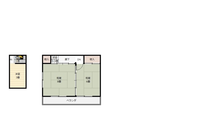 2F間取り